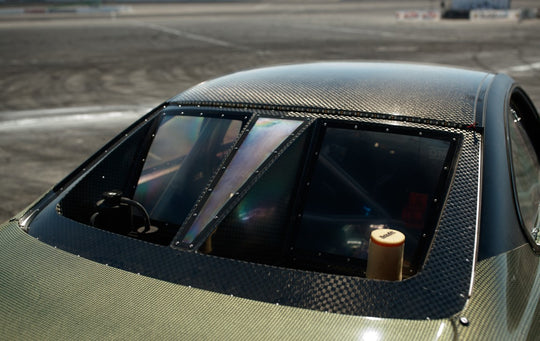 HGK Racing -  E92 Rear Window Replacement/Radiator Air-Duct [Carbon Fiber]