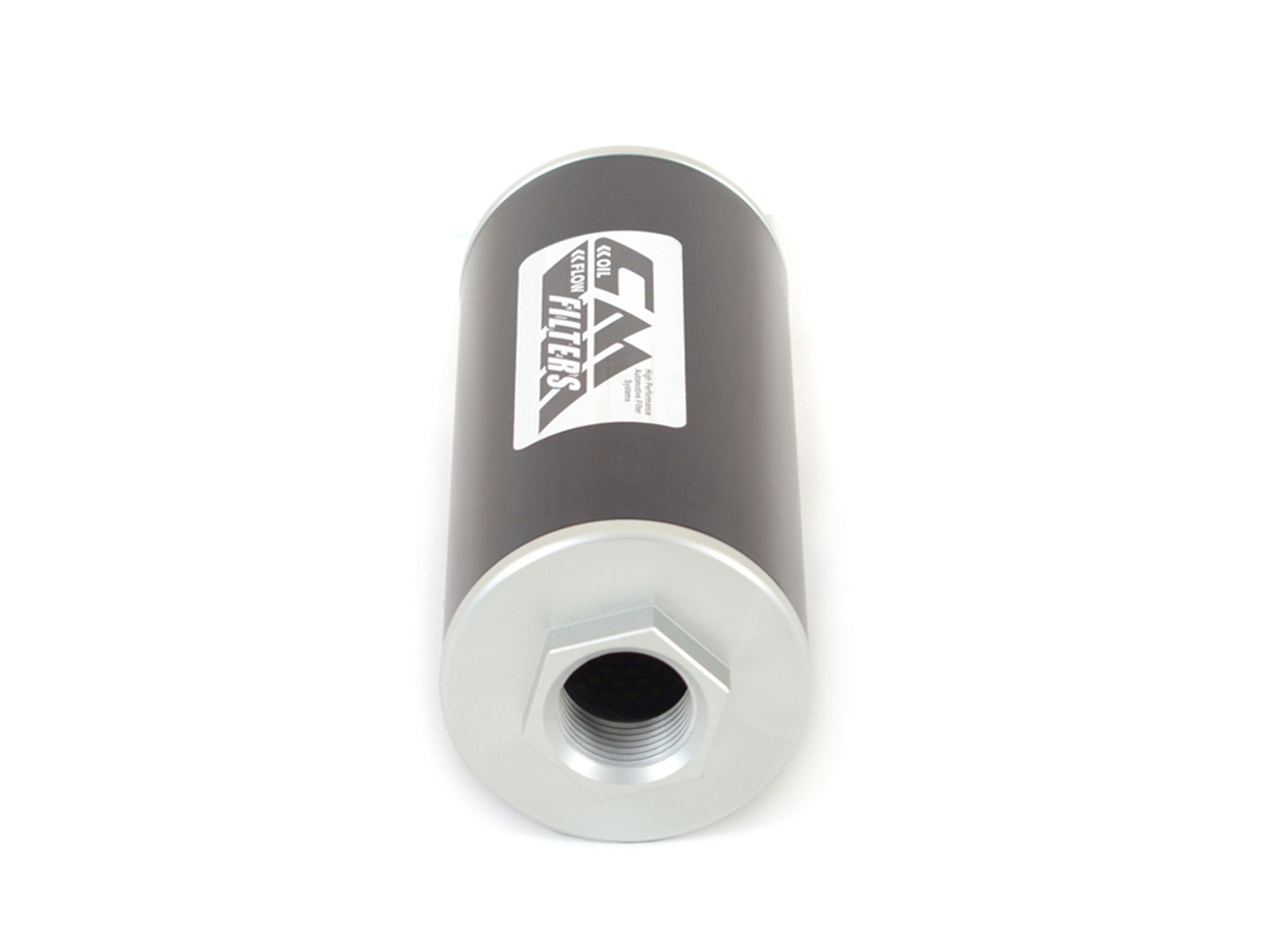 Canton - Filtro de óleo CM de alumínio 6" em linha 1-1/16" -12 portas retas de anel retentor