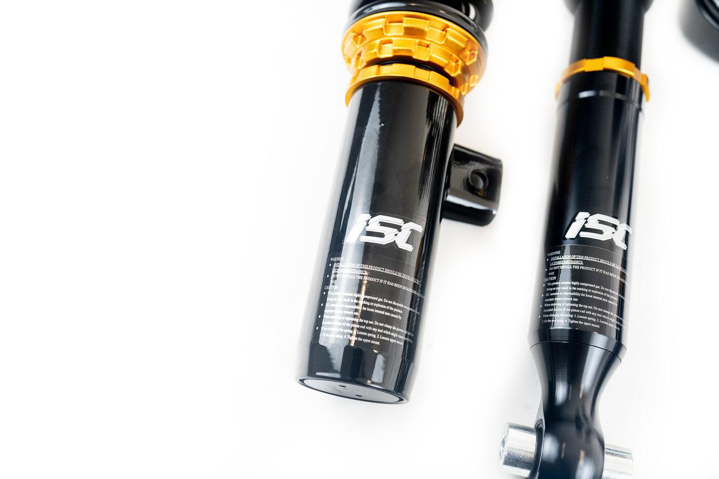 ISC Suspension BMW E82/E87 128I/135I 07-13 ISC V2 BASIC COILOVER SUSPENSION WITH COILOVER COVERS - Street
