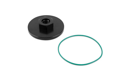 Improved Racing - CCS oil catch can bottom cap with -6 ORB drain port