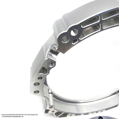 DomiWorks Engineering - NISSAN VQ35HR / VQ37VHR TO BMW 8HP 45/50/70/75 N57 B57 B58 ADAPTER KIT