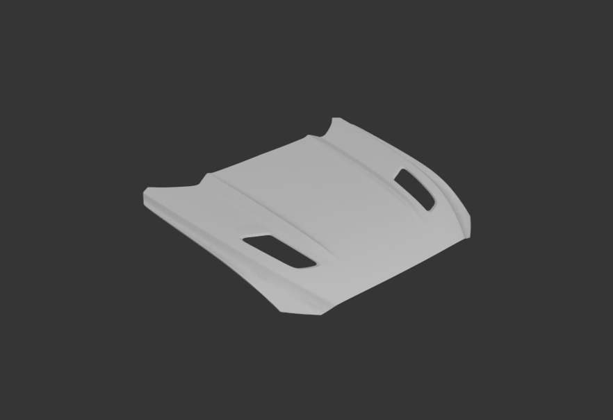 Big Duck Club - S550 Mustang - Hood Skin