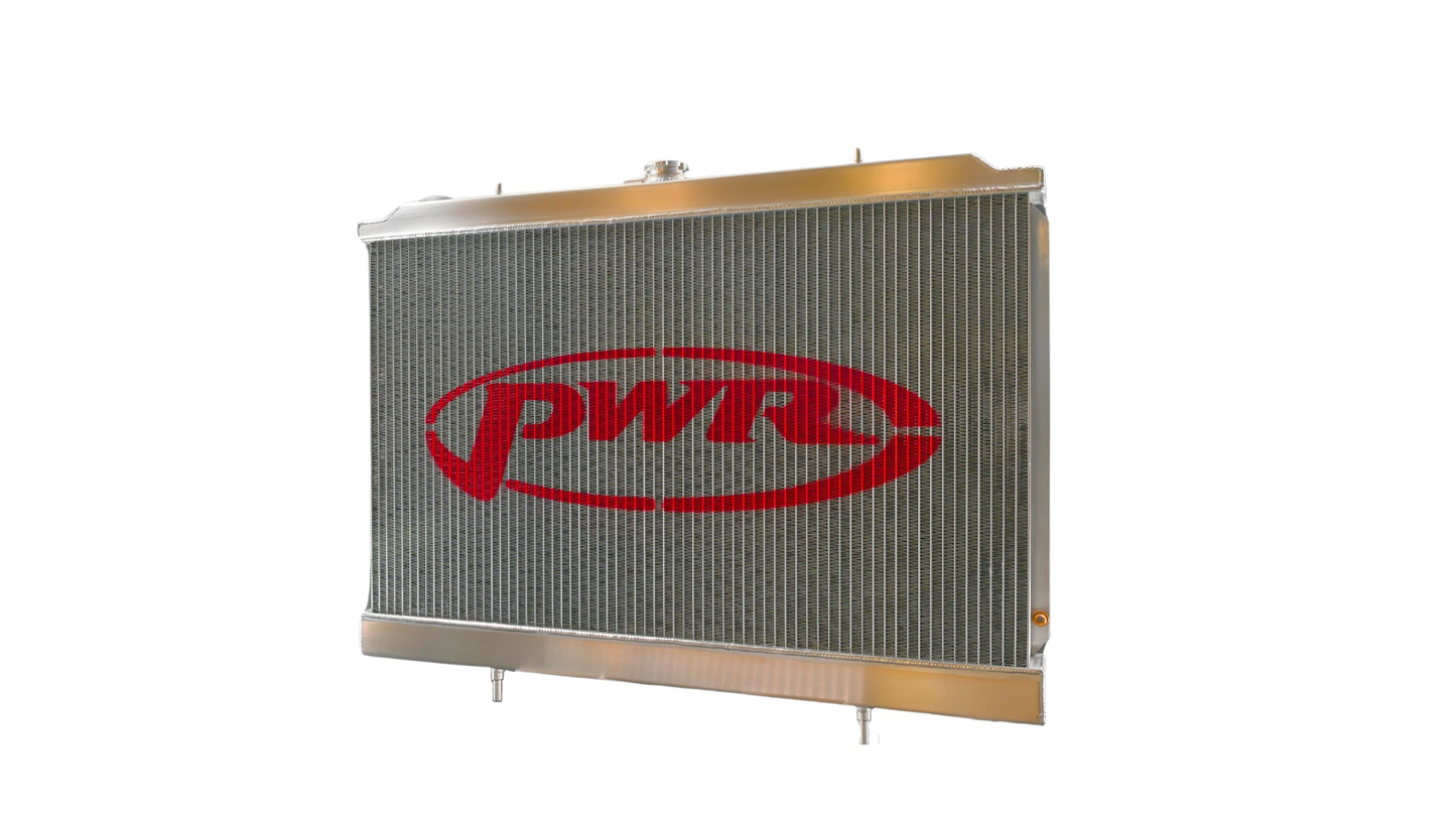 PWR - 42mm Performance Radiator (Nissan Skyline R32 GTR/GTST 1989-94) OEM Mounting