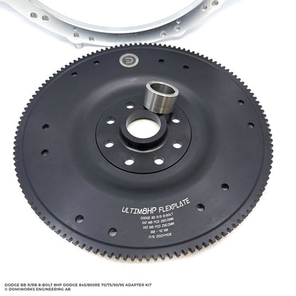 DomiWorks Engineering - DODGE BB (B/RB) 8-BOLT TO DODGE 8HP ADAPTER KIT