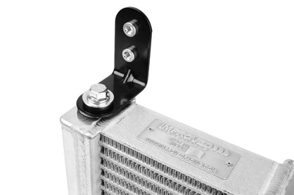 Improved Racing - Single-point rubber-isolated L mounting bracket with threaded inserts for all MHX series oil coolers
