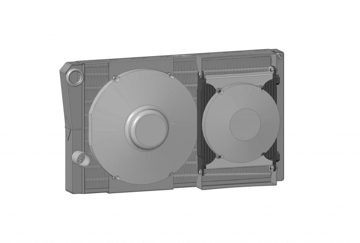 PWR - Late Model Racing Radiators (Closed)