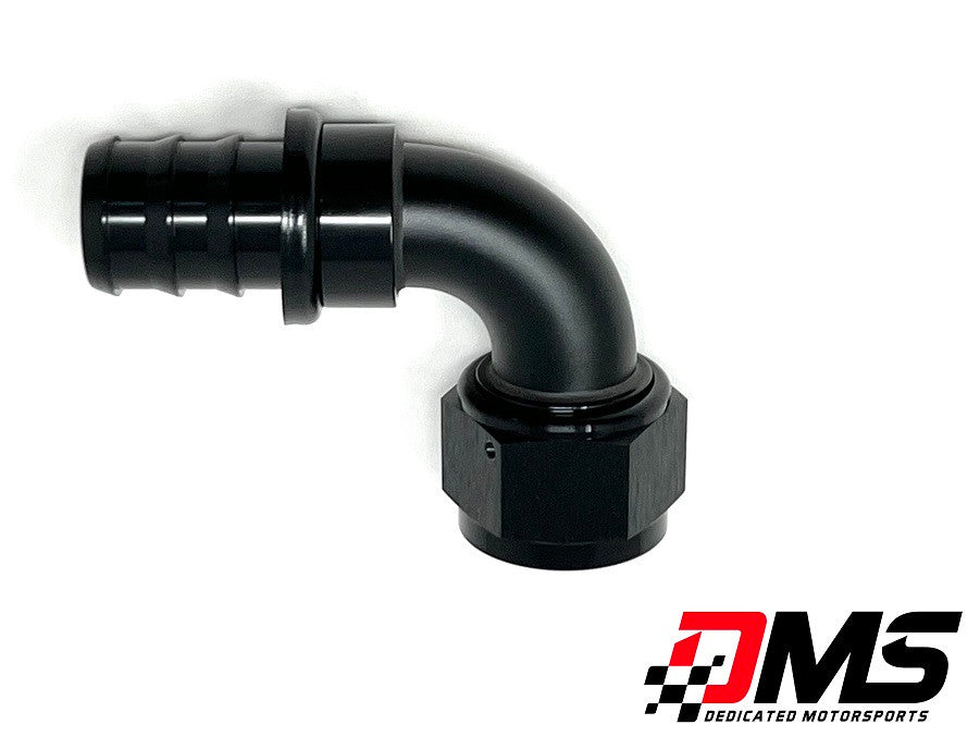 Dedicated Motorsports - 16an Pushlock Hose End 90 Degree