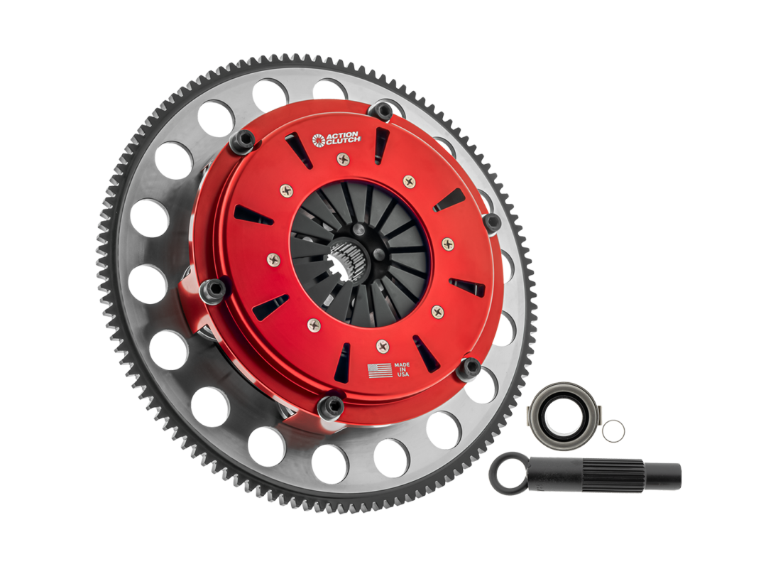 ACTION CLUTCH - 8.5in Twin Disc Race Kit for Nissan 370Z 2009-2020 3.7L (VQ37VHR) Includes Aluminum Flywheel