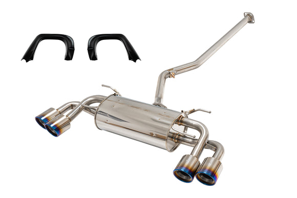 APEXi - RS Evolution Extreme Quad-Type (Catback) - 2022+ Toyota GR86 / Subaru BRZ