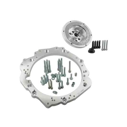PMC Motorsport - Adapter Kit Toyota JZ - BMW M57N2 HGU HGK / N54 - 184mm / 7.25" (P) (A-JZ-HGU-184P)