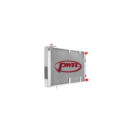 PWR - 55mm Performance Crossflow Radiator (Nissan Skyline R32 GTR 89-94) W/ Offset 16″ SPAL Fan Mounts