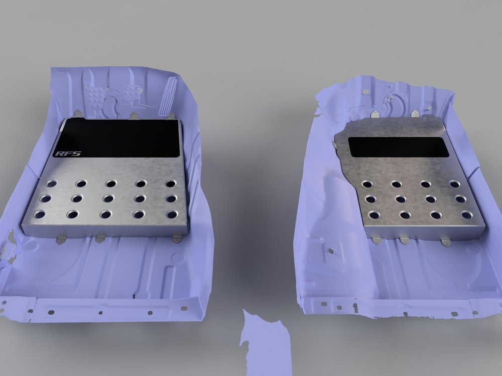 Rise Fab Shop - RX8 Heel Plates