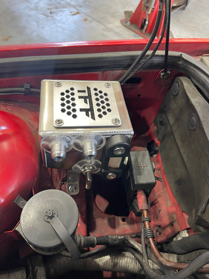 True Focus Fabrication - BMW E36 - Tucked Oil Catch Can