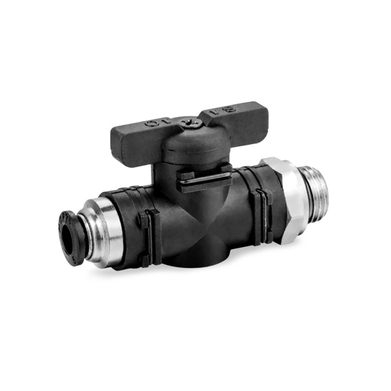 Nuke Performance - 1/4 BSPP Petcock Ball Valve to 8 mm hose