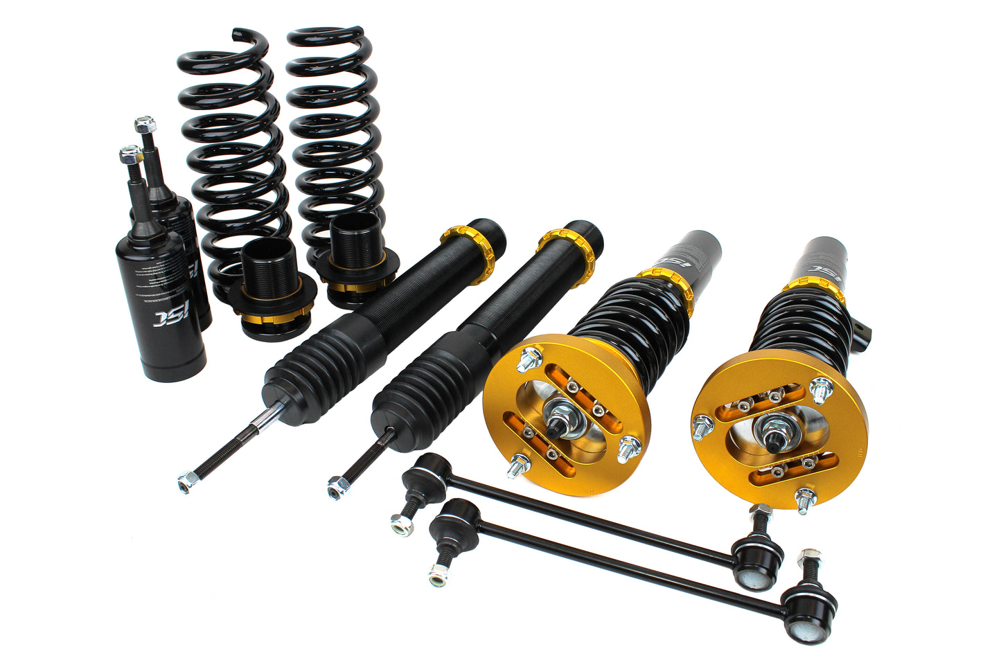 ISC Suspension BMW E82/E87 128I/135I (07-13) ISC N1 V2 COILOVER SUSPENSION WITH COILOVER COVERS - Race/Track