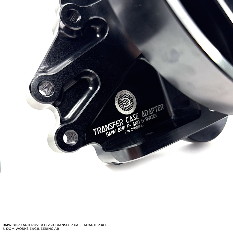 DomiWorks Engineering - LAND ROVER LT230 TRANSFER CASE ADAPTER KIT TO BMW 8HP