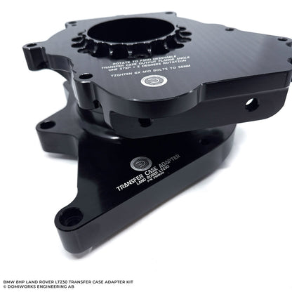 DomiWorks Engineering - LAND ROVER LT230 TRANSFER CASE ADAPTER KIT TO BMW 8HP