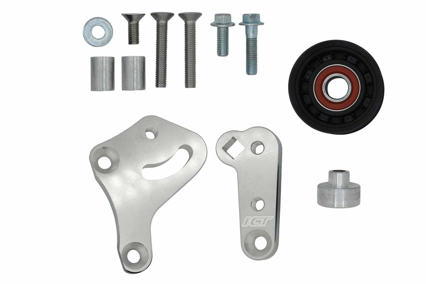 ICT Billet - Corvette CTS-V Billet Aluminum Manual Belt Tensioner G8 CTSV Z06 LS7 LS1 LS2 LS3