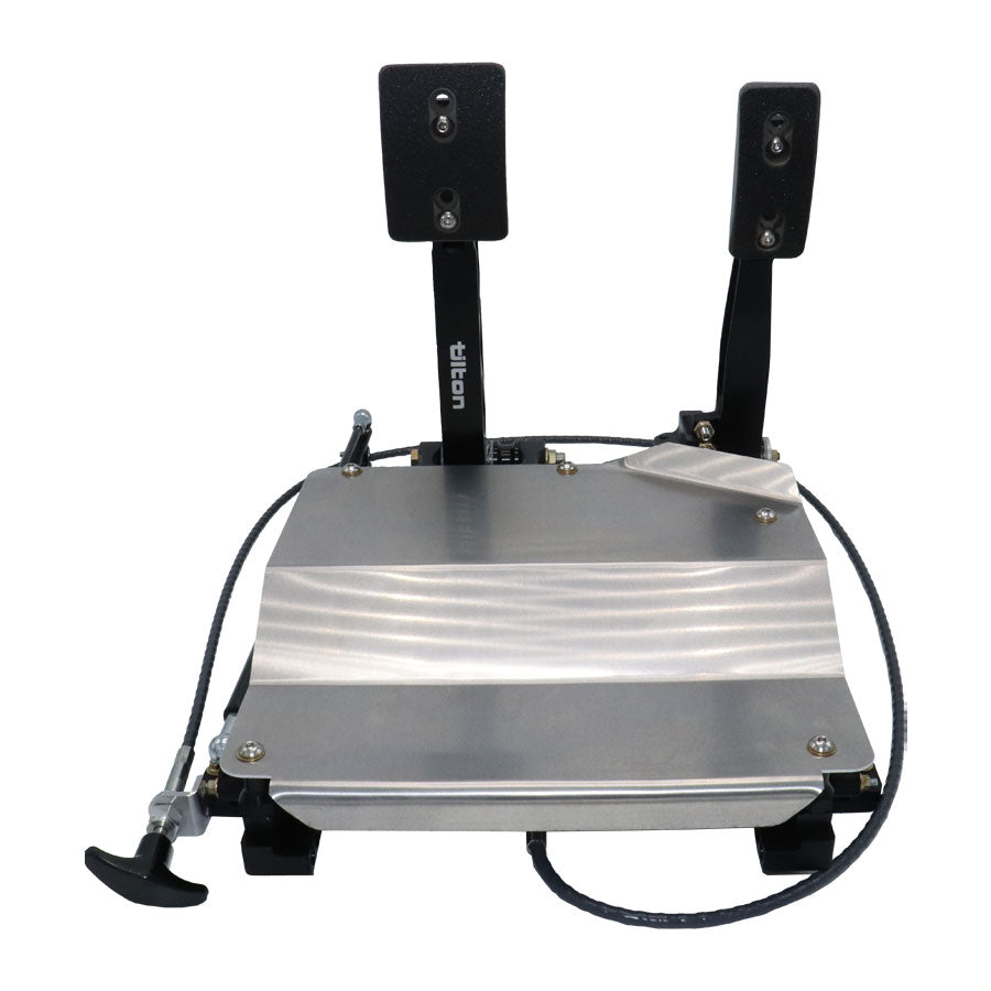 TILTON - 850-Series Brake & Throttle Underfoot Pedal Assembly with Slider System