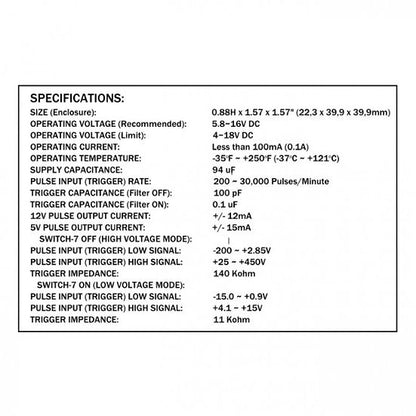 SLG - RPM Signal Converter