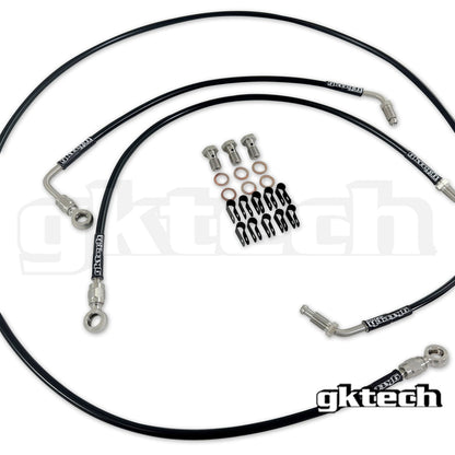 GKTech - R33/R34 ENGINE BAY BRAKE LINE DELETE KIT