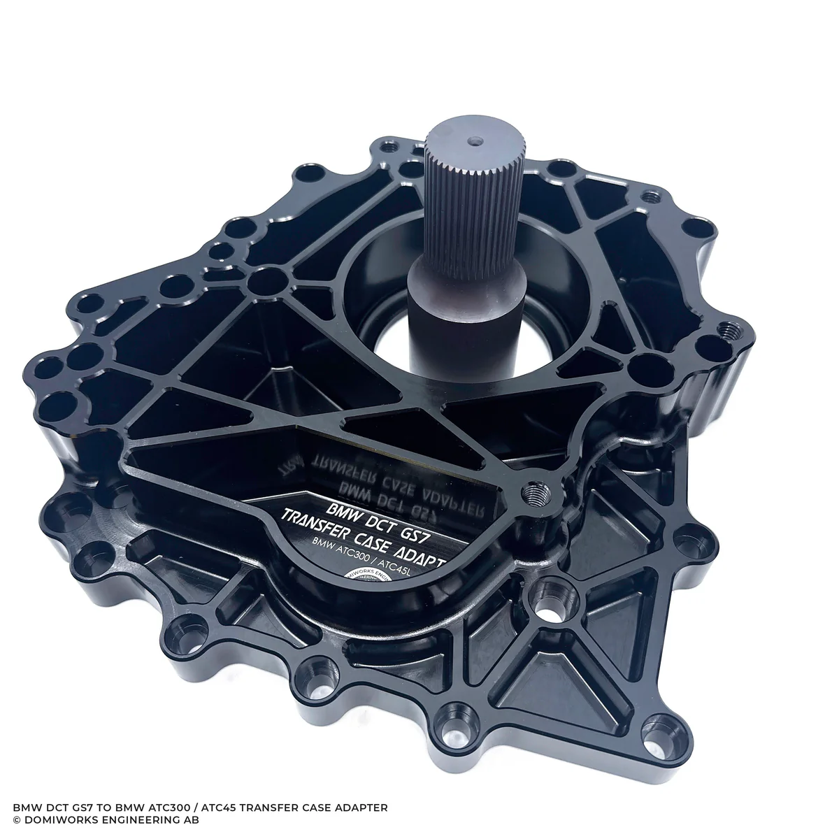 DomiWorks Engineering - BMW ATC300 Transfer Case to BMW DCT Conversion Adapter