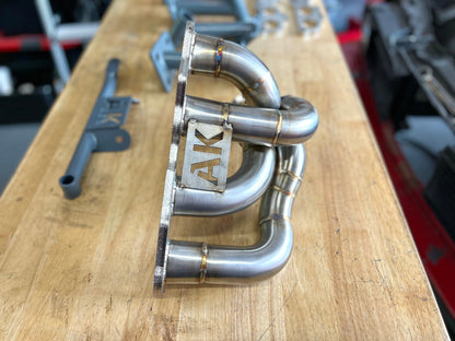 AK 3SGE BEAMS TO E30 SHORTY HEADERS