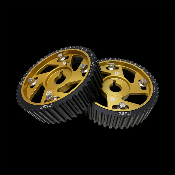 Brian Crower Toyota 2JZGTE/1JZGTE Adjustable Cam Gears *No Center Bolt* Pair