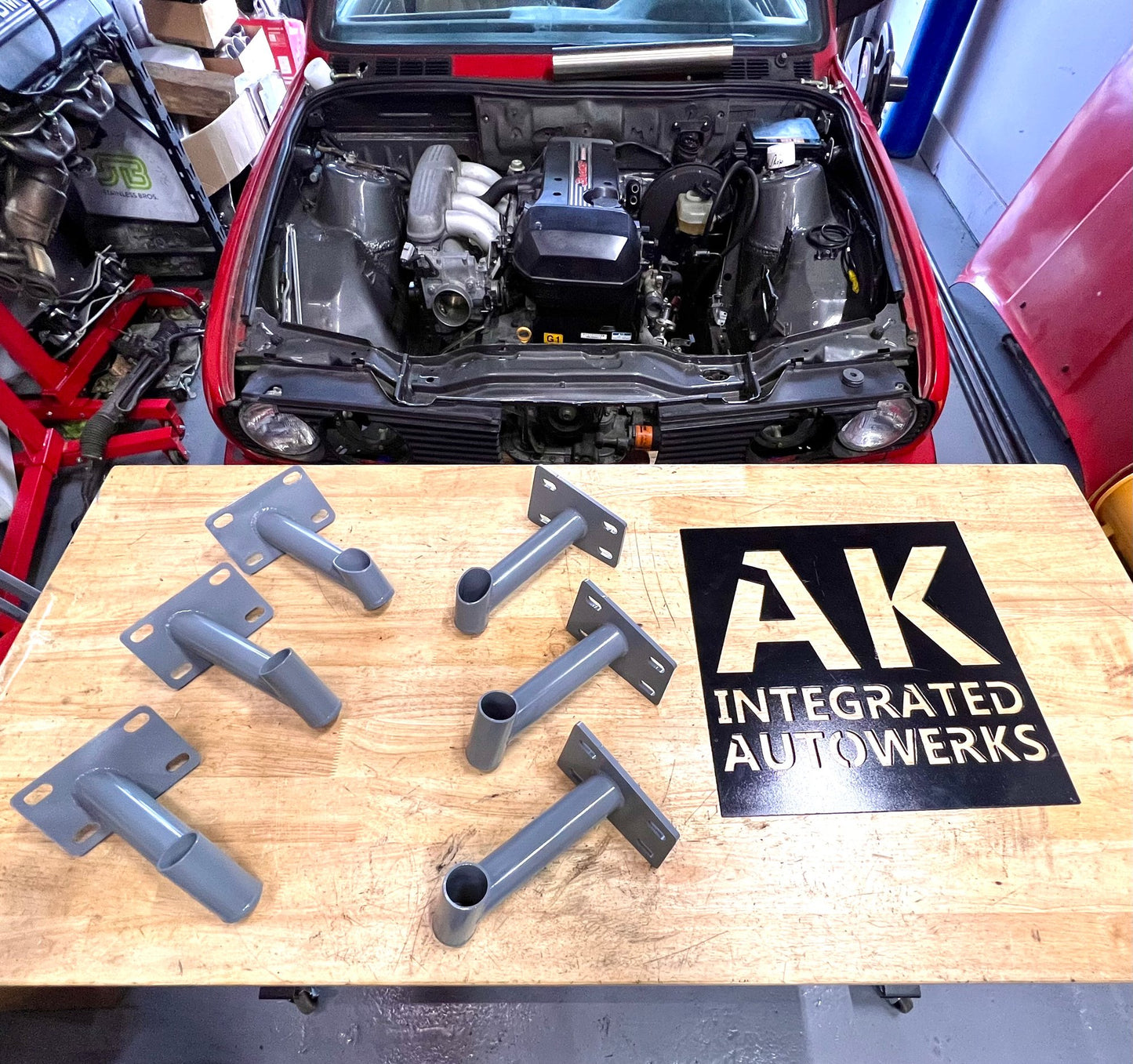 AK 3SGE BEAMS TO E30 ENGINE SWAP KIT