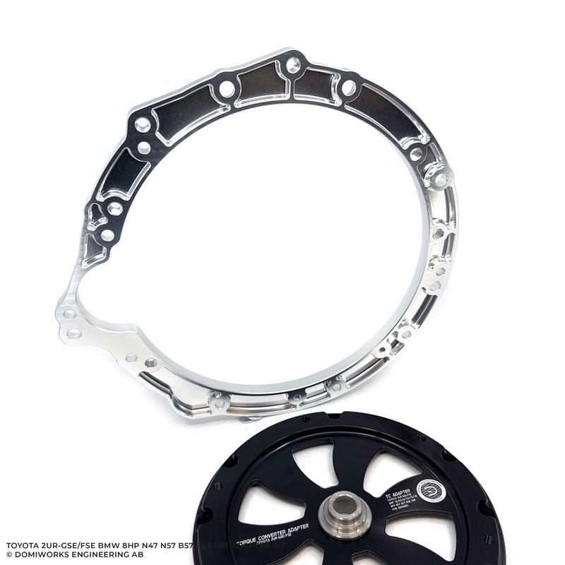 DomiWorks Engineering - TOYOTA 1UR/2UR-GSE/FSE TO 8HP 45/50/70/75/76 N47 N57 B57 B58 S58 ADAPTER KIT