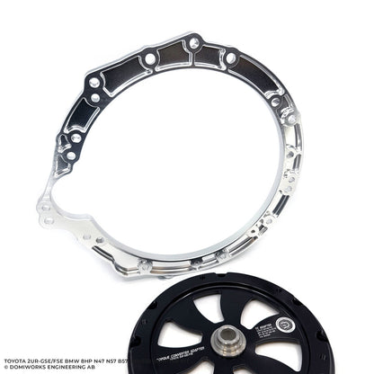 DomiWorks Engineering - TOYOTA 1UR/2UR-GSE/FSE TO 8HP 45/50/70/75/76 N47 N57 B57 B58 S58 ADAPTER KIT