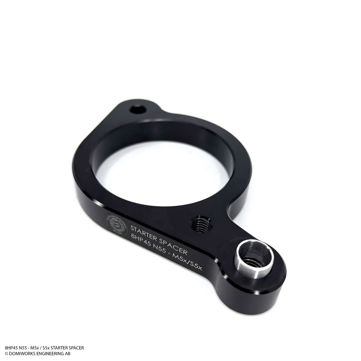 DomiWorks Engineering - BMW M5x/S5x 8HP45 N55 Starter Motor Spacer