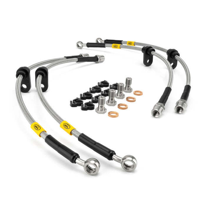 HEL Performance Braided Brake Lines for Volkswagen Golf MK6 2.0 R (from 12/2009)