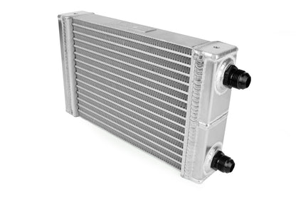 Improved Racing - High efficiency dual-pass oil cooler, 500 series, 15-row, 11.5" x 7.0", -10AN female ORB ports