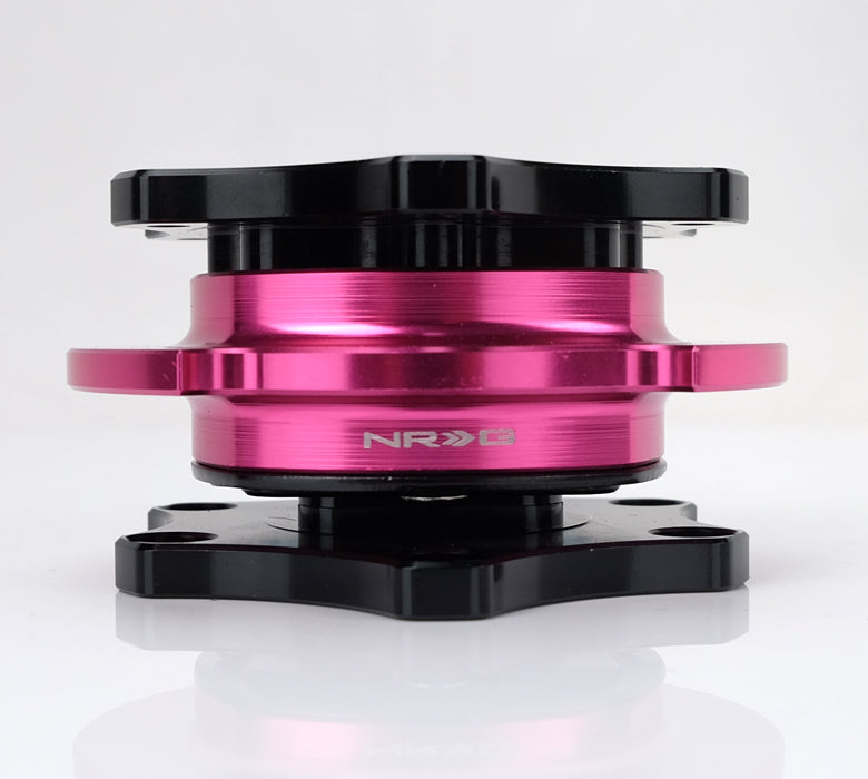 NRG SFI KEY WAY TYPE QUICK RELEASE BLACK-PINK