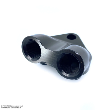 DomiWorks Engineering - 8HP Oil Cooler Adapter - N57 and B58 - Type 4
