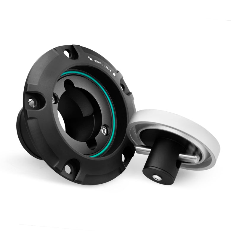 Nuke Performance - Filler cap and fuel hose kit for CFC Unit, nut ring