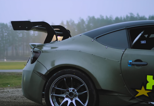 HGK Racing -  GT86 Rear Fenders