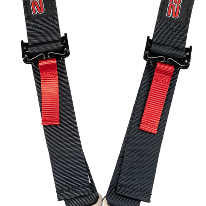 Zamp Race Seat Harness Youth Black 2\q 5 Point Camlock SFI 16.2