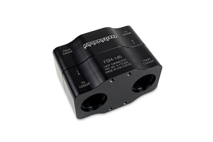 Improved Racing - Flow Series Motorsport remote inline oil thermostat, 215F