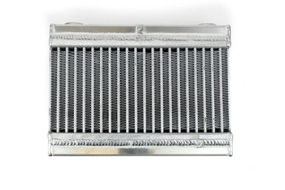 Improved Racing - High efficiency dual-pass oil cooler, 200 series, 21-row, 7.00" x 9.60", -10AN female ORB ports