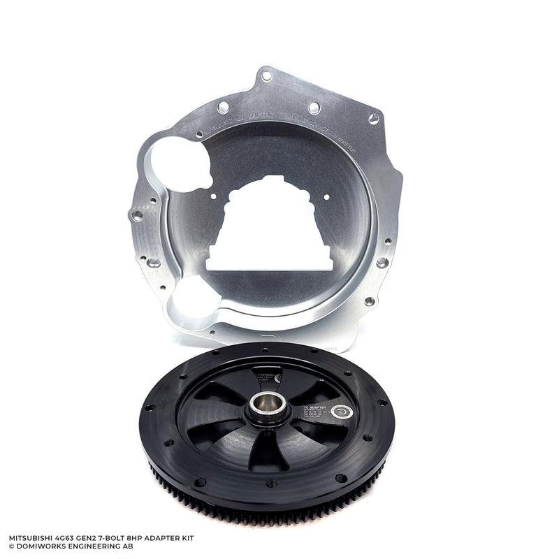 DomiWorks Engineering - MITSUBISHI 4G63 GEN2 - BMW 8HP N57 B58 B57 S58 ADAPTER KIT