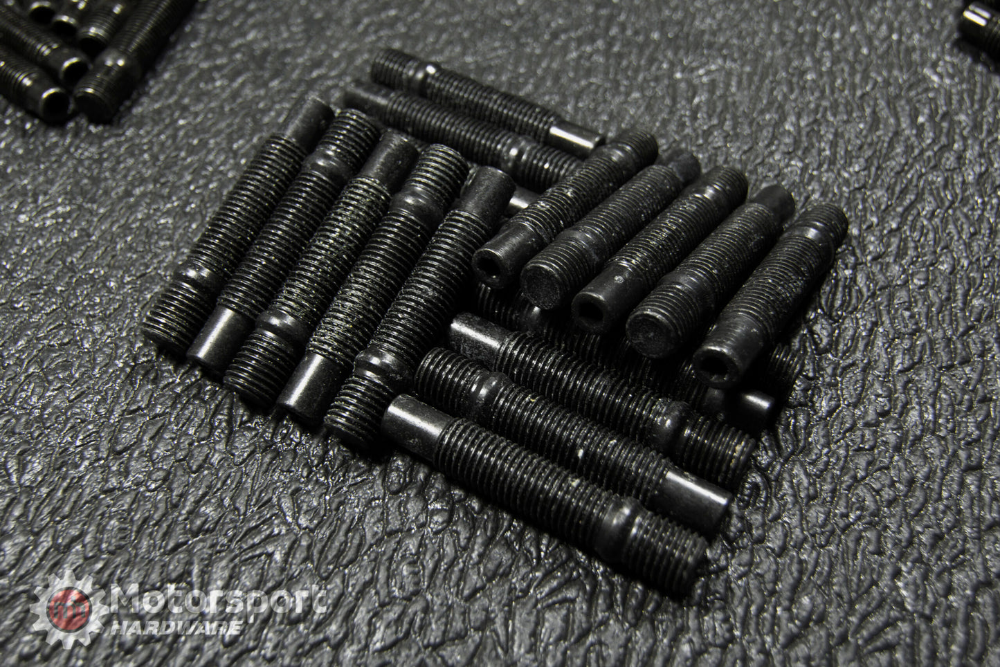 Motorsport Hardware - 86mm Black Race Stud Kit 12×1.5
