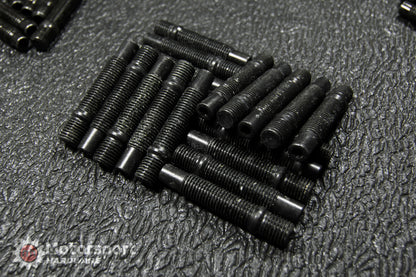 Motorsport Hardware - 86mm Black Race Stud Kit 12×1.5