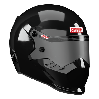 SIMPSON - KINGSNAKE HELMET SA2025 - BLACK