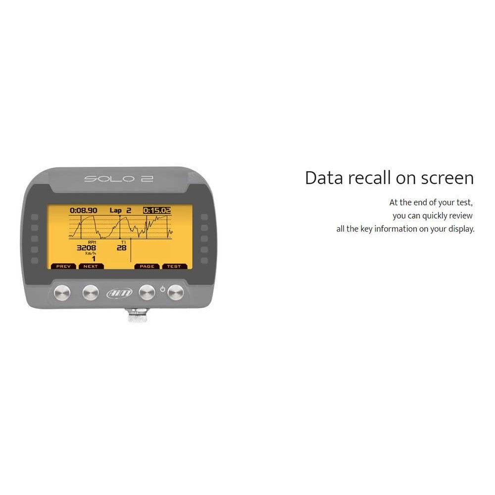 AiM - AIM Dash - Solo 2 GPS Lap Timer