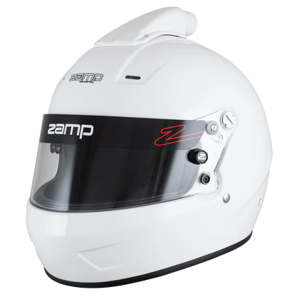 Zamp RZ-57 Air SNELL SA2025 Gloss White Medium Z-20 Clear Shield