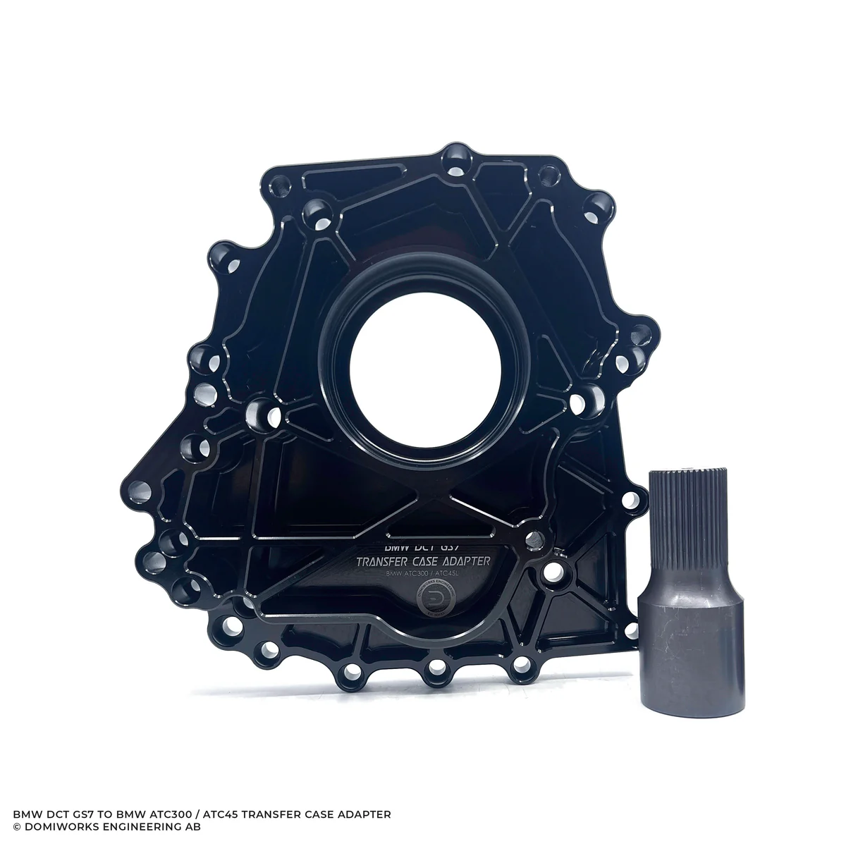 DomiWorks Engineering - BMW ATC300 Transfer Case to BMW DCT Conversion Adapter