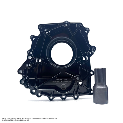 DomiWorks Engineering - BMW ATC300 Transfer Case to BMW DCT Conversion Adapter