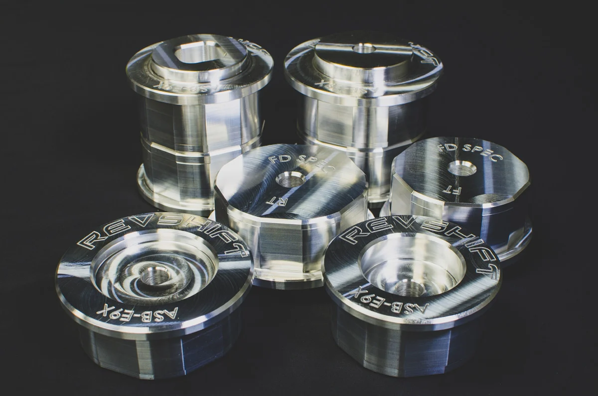RevShift - BILLET ALUMINUM SUBFRAME BUSHINGS - BMW E9X / E8X